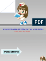 Konsep Keperawatan Komunitas