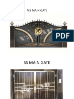 Metal Gate Design Models