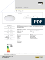 64-100-Led-48w-60k-Wh Paflon Led para Adosar (Para Cuartos)