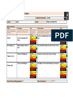 Location Risk Assessment Sheet