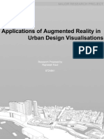 Applications of Augmented Reality in Urban Design Visualisations