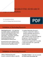 Marketing Research Chapter 1