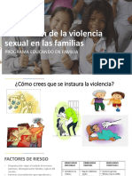 Prevencion de Violencia Sexual en Las Familias