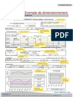 Exemple de Dimensionnement: Solems