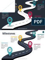 Milestones Infographics
