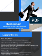 Introduction to Business Law in Pakistan