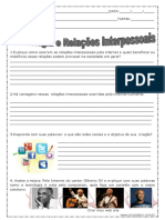 ATIVIDADE DA MÚSICA - PELA INTERNET de Gilberto Gil PDF