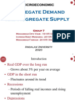 Group 7 Aggregate Demand and Aggregate Supply