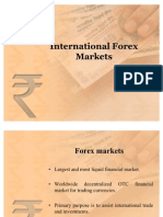 International Forex Markets