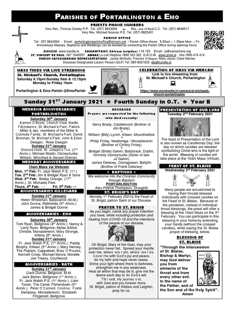 Parish News & Updates | PDF | Religion And Belief