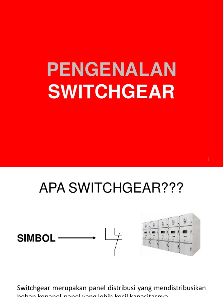 Switchgear PDF