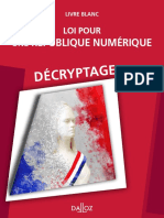 Livre Blanc Loi Republique Numerique