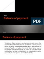 Balance of Payment