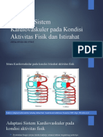 Adaptasi Sistem Kardiovaskuler Pada Kondisi Aktivitas Fisik Dan Istirahat