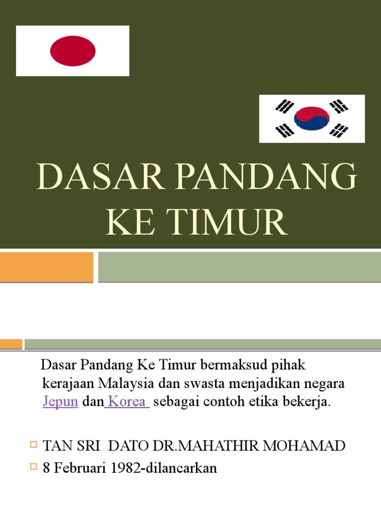 Dasar Pandang Ke Timur Pdf