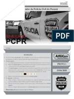 AlfaCon Simulado 19-04-2020 Investigador Papiloscopista Pcpr Prova Comentada Gabarito