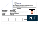 Score Card IRDA