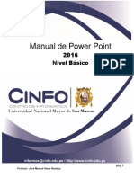 Manual de Power Point 2016