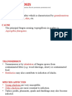 Aspergillosis: It Is A Disease of Poultry Which Is Characterized By, Etc