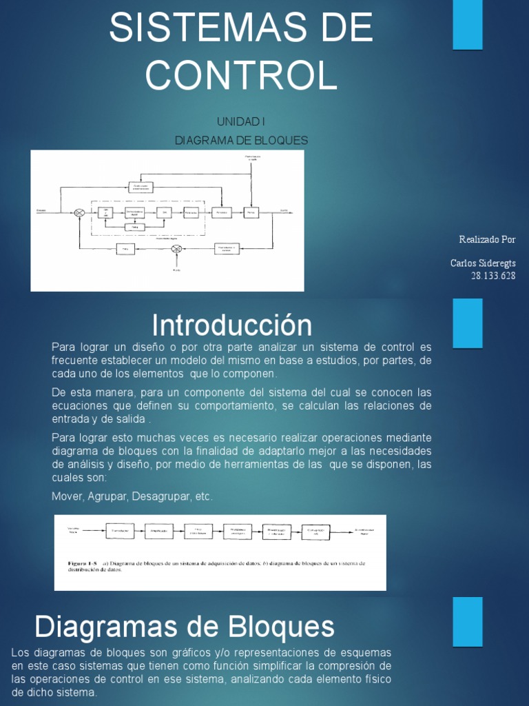 Diseño de Sistemas de Control en Bloques | PDF | Sistema de control ...