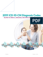 ICD 10 Codes SLP en Deglucion