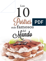 Los 10 Postres Mas Famosos Del Mundo - Emily Scott