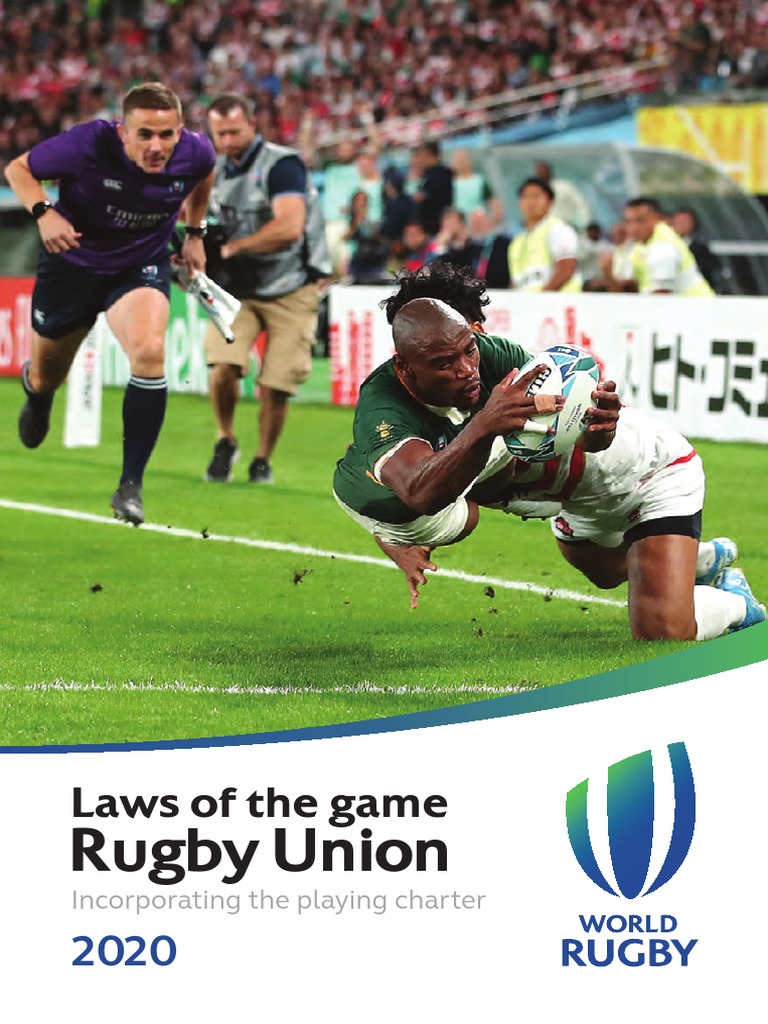Rugby Union Laws of The Game PDF Sports Rules And Regulations Sport Variants