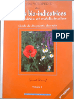 L’Encyclopédie Des Plantes Bio-Indicatrices Alimentaires Et Médicinales Guide de Diagnostics Des Sols Vol 1