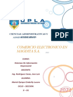 COMERCIO ELECTRONICO EN MAGDITA S.A.