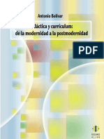 Didáctica y Curriculum de La Modernidad a La Posmodernidad (1)