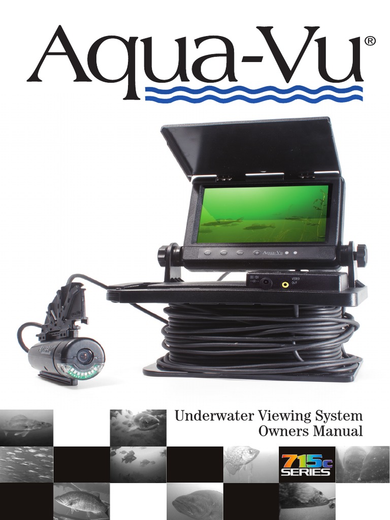 Aqua View 715C Underwater Camera Manual, PDF, Battery Charger