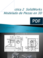 Modelado 3D, Piezas Mecánicas (SolidWorks)