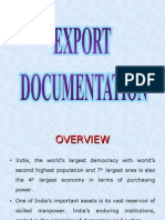 export documentation