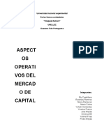 Aspectos Operativos Del Mercado de Capitales