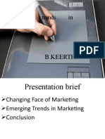 Trends in Marketing: Emerging