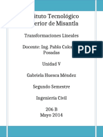 Transformaciones Lineales