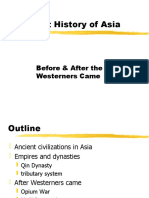Ancient History of Asia: Before & After The Westerners Came