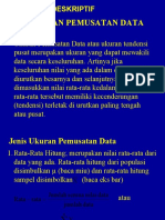 Ukuran Pemusatan Data