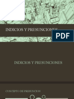 Indicios y Presunciones N.