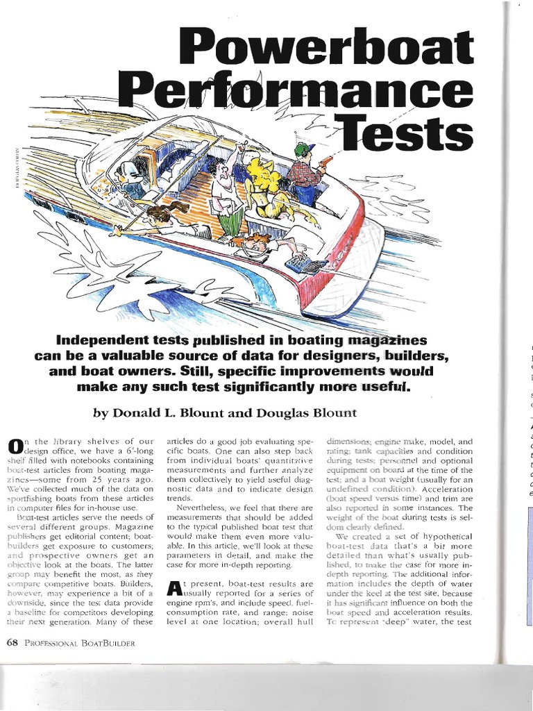 powerboat design and performance pdf