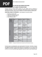 Chapter 1 - Business Functions and Business Processes