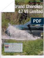 WJ Jeep Grand Cherokee (4.7 V8 Limited) - Reportaje Autopista 1999