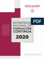 Estrategia Nacional FC 2020 - Mayo