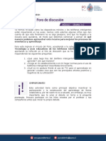 1.7 Foro de Discusión: Manera Podemos Aprovechar Este Recurso para Mejorar Los Procesos de Enseñanza y Aprendizaje