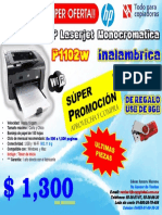Printer HP P1102w (Feb 2015)