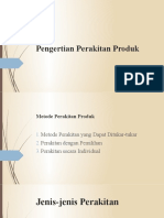 Pengertian Perakitan Produk