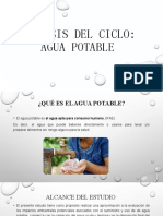 Ciclo de Vida Del Agua Potable