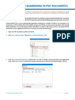 Adding Bates Numbering in PDF Documents