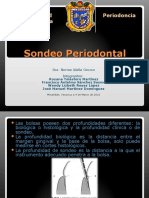 Sondeo Periodontal