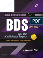 QRS For BDS 4th Year Oral and Maxillofacial Surgery